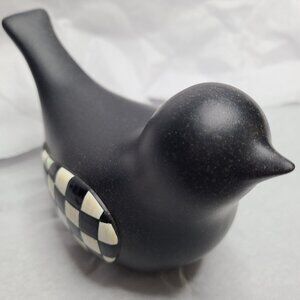 MacKenzie-Childs Courtly Check® Birdy Hide-A-Key, NEW in original box